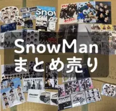 SnowMan グッズ まとめ売り 阿部亮平 目黒蓮 渡辺翔太 岩本照 深澤辰哉