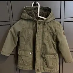 冬物セール！ZARA BABY/モッズコート/ライナー付き/アウター/ミリタリー