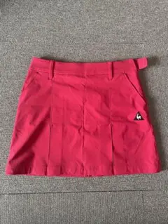 LE COQ SPORTIF 赤 スカート