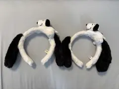 USJ カチューシャ スヌーピー ペア