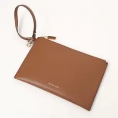 MICHAEL KORS リストレット ポーチ ブラウン 革製品 小物入れ 財布のサムネイル