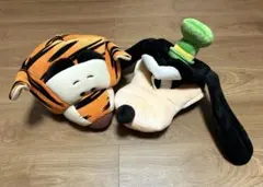 東京ディズニーランド Disneyティガー　グーフィー　ファンキャップ2個セット