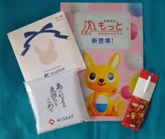 ONE PEACE他 タオル ハンカチ ノベルティセット(日本生命)のサムネイル