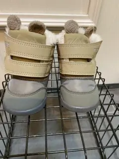 イフミー　ベビーブーツ ベージュ