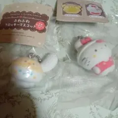 ふわふわフロッキーマスコット カプセルトイ スタジオハヌル サンリオ