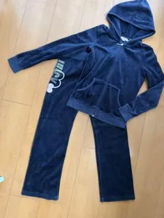 JUICY COUTURE ベロアネイビー セット アップ10 7