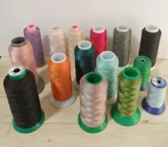 ミシン糸 まとめ売り 工業用テトロン#50#60 ロック糸 ウーリー糸　レジロン