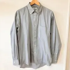 Giorgio Rosati ボタンダウンシャツ ブラックチェック