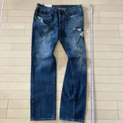 Abercrombie & Fitch ダメージデニム w32, l30
