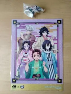 鬼滅の刃　くら寿司　マスキングテープ　mt　クリアファイル　胡蝶しのぶ　非売品