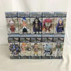 VF7766 未開封 ワーコレ ワノ国鬼ヶ島編8 9 フィギュア 10個セット