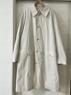 【XXL】UNIQLO U オーバーサイズステンカラーコート　ナチュラル