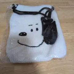 スヌーピー ニット巾着袋