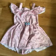 女の子用ワンピース水着 ピンク　130 120 110