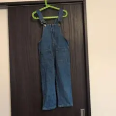 デニムブルー オーバーオール120センチ