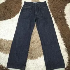 UNIQLO JW ANDERSON ストレートジーンズ ネイビー 21