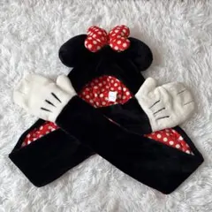 ディズニー ミニー マフラーキャップ