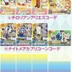 ナイトメアカプリコーンコーデ　アイカツ　びっくらたまご