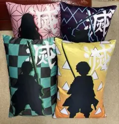 鬼滅の刃 シャドウークッション 4種セット