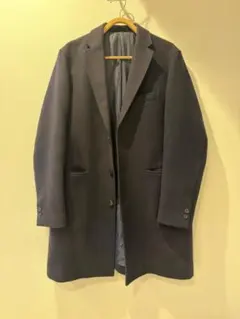 BEAMS チェスターコート ネイビー M
