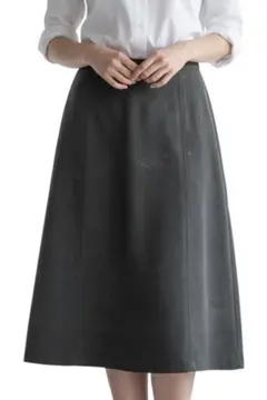 YUKI TORII ダークグレー フレアスカート　36サイズのサムネイル