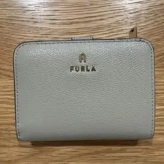 FURLA グレー 二つ折り財布 美品 最終値下げ