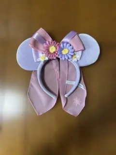 ディズニー　カチューシャ　ラプンツェル　ファンタジースプリングス