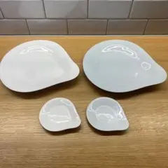 ロイヤルコペンハーゲン フィッシュ 魚型 プレート お皿 2枚 606