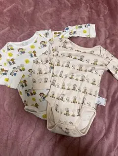 UNIQLO 90cm ロンパース 下着 スヌーピー