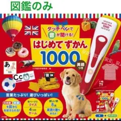 【新品】【即購入OK】はじめてずかん1000 本のみ図鑑のみ　未使用