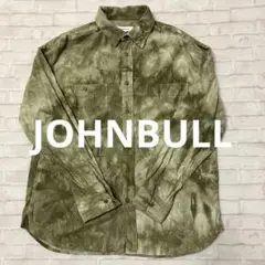 JOHNBULLジョンブル コーデュロイシャツ M タイダイ