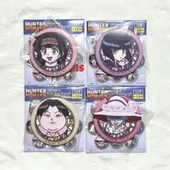 HUNTER×HUNTER 和紙缶バッジ ゾルディック家 アルカ カルト