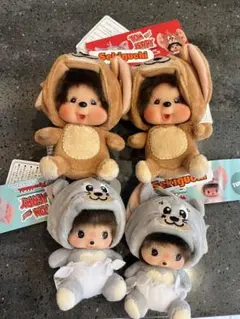 モンチッチ 顔でかSSキーチェーン トムとジェリー4点セット