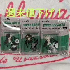 新品 WIND BREAKER 2side アクリルキーホルダー ３種セット