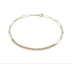 GSTV完売品！K18 良質天然ダイヤモンド ストレッチバングル 約1.00ct 