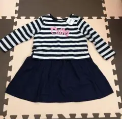 【新品】マザウェイズ ✽ ボーダー ワンピース 104cm