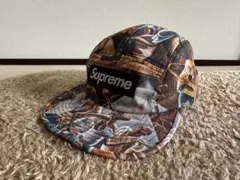 Supreme Ernie Barnes Camp Cap ステッカー付き