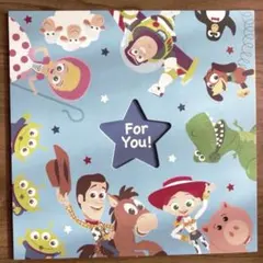 色紙 寄せ書き ミニ トイストーリー 卒園 クリスマス 幼稚園 メッセージカード