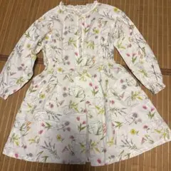 Seraph 花柄 長袖ワンピース 130