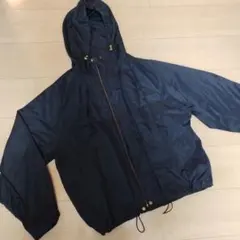 BEAMS　HEARTネイビー マウンテンパーカー フード付き