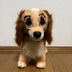 未使用タグ付》 ディズニーストアわんわん物語 レディー ぬいぐるみ