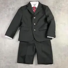 エルアンノアール他 キッズフォーマルスーツ4点セット 110男の子 七五三 卒入