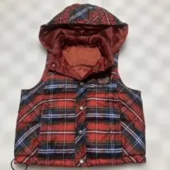 リバーシブル ダウンベスト