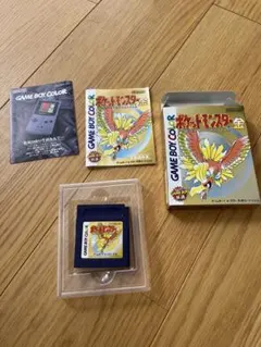 ポケットモンスター 金 ゲームボーイ ソフト