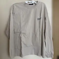 BACK NUMBER X-LARGE ベージュ 長袖カットソー