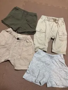 子供服 ハーフパンツ 淡色系 まとめ売り オマケあり