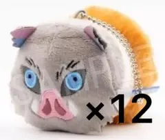 鬼滅の刃 嘴平伊之助 もちころりん 12点