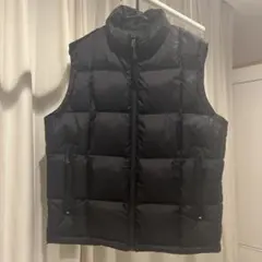 GAP 黒 ダウンベスト リバーシブル　old gap