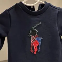 Ralph Lauren ネイビー ロンパース 6M