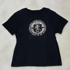 GUESS プリント 半袖 tシャツ ブラック